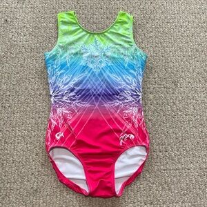 GK Elite Gymnastics Leotard Size AM